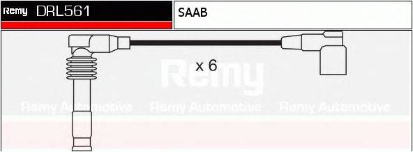DRL561 REMY Комплект проводов зажигания DRL561 REMY