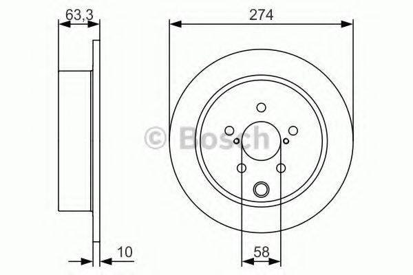 S4009P LPR Тормозной диск S4009P LPR