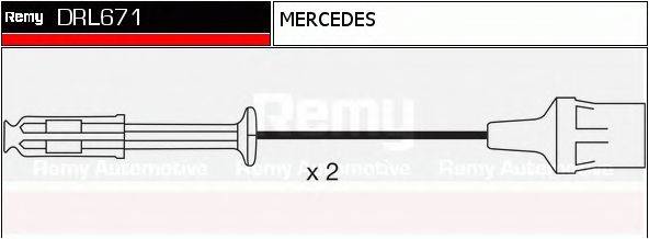 DRL671 REMY Комплект проводов зажигания DRL671 REMY