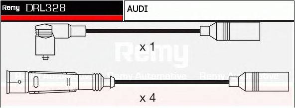 DRL328 REMY Комплект проводов зажигания DRL328 REMY