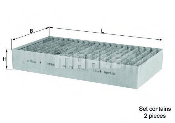 Фильтр салонный LAK 295/S KNECHT