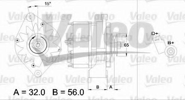 Генератор 436726 VALEO