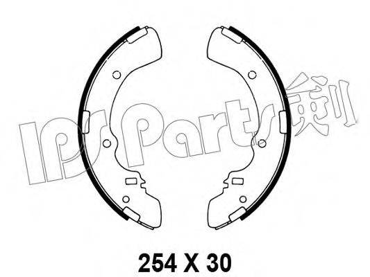 Тормозные колодки IBL-4528 IPS Parts