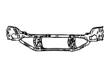 Поперечная балка 3020654 VAN WEZEL