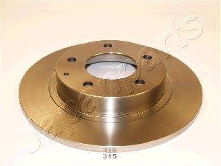 Тормозной диск DP-315 JAPANPARTS