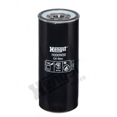 Фильтр масляный H200W20 HENGST FILTER