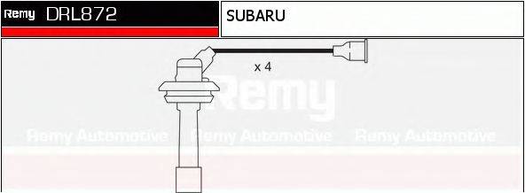 DRL872 REMY Комплект проводов зажигания DRL872 REMY