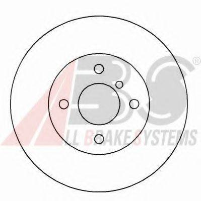 Тормозной диск 15721 A.B.S.