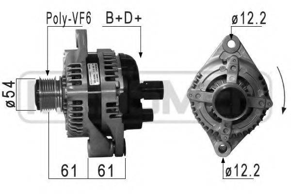 Генератор DRA1395 REMY