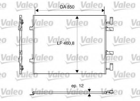 Конденсатор 818016 VALEO