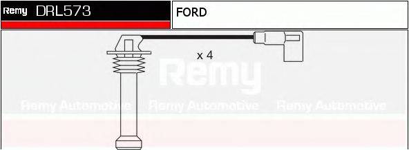 DRL573 REMY Комплект проводов зажигания DRL573 REMY