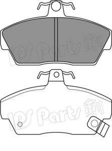 Комплект тормозных колодок, дисковый тормоз IBD-1430 IPS Parts