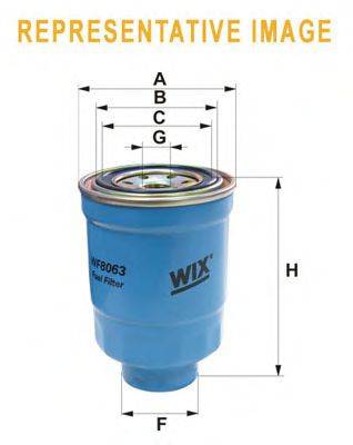 Фильтр топливный WF8097 WIX FILTERS