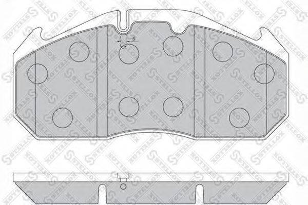 Комплект тормозных колодок 85-01405-SX STELLOX