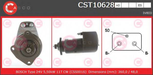 Стартер CST10628AS CASCO