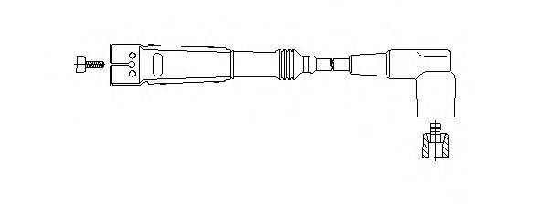 Провод зажигания 157/90 BREMI