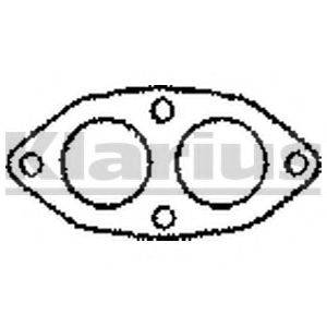 Прокладка, труба выхлопного газа