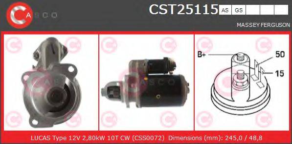 Стартер CST25115AS CASCO