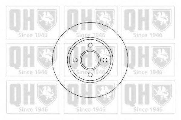 Тормозной диск BDC3806 QUINTON HAZELL