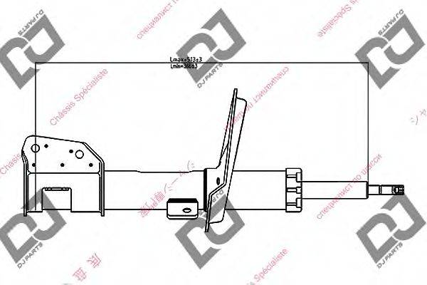 Амортизатор DS1224GS DJ PARTS