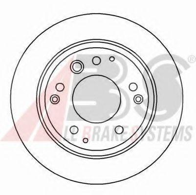 Тормозной диск 16140 A.B.S.