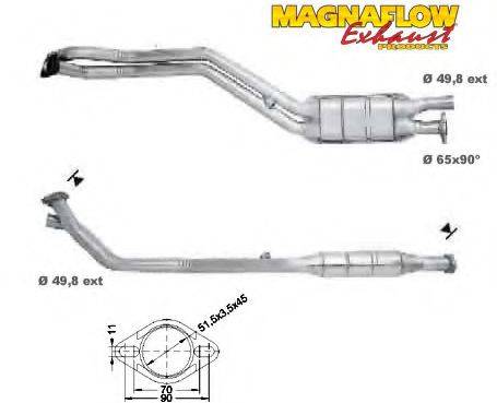 Катализатор 80661 MAGNAFLOW