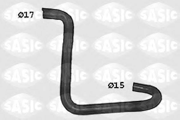 SWH0386 SASIC Шланг радиатора SWH0386 SASIC