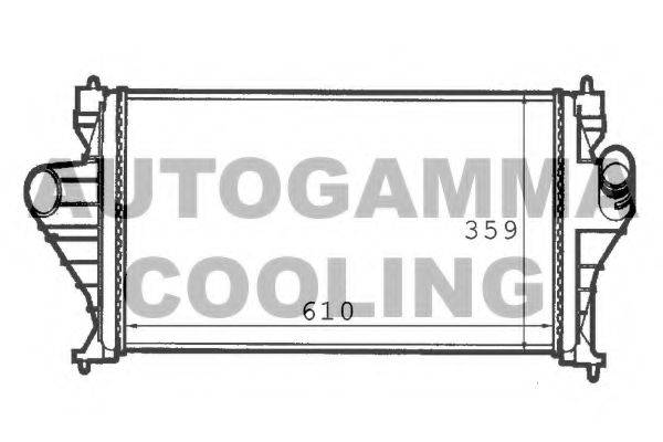 Теплообменник 103081 AUTOGAMMA