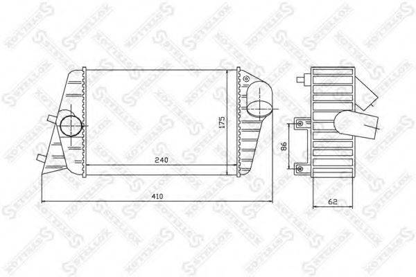 Теплообменник 10-40128-SX STELLOX