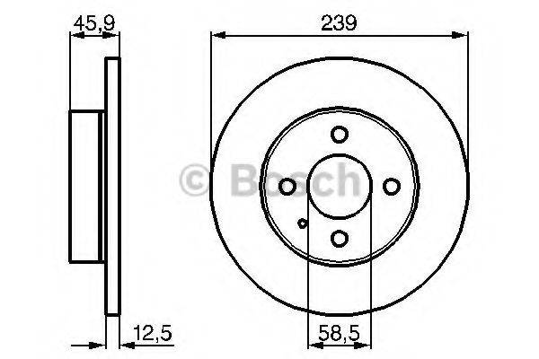 Тормозной диск 360406010200 MAGNETI MARELLI