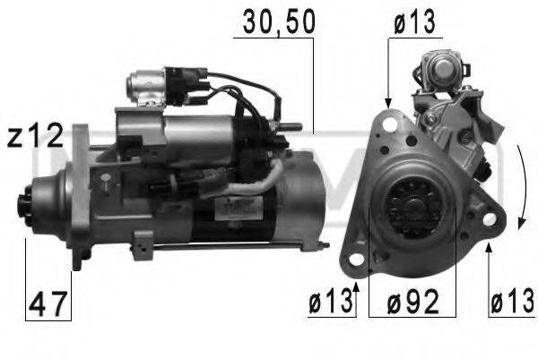 Стартер 35051VL REMY