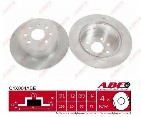 Тормозной диск C4X004ABE ABE