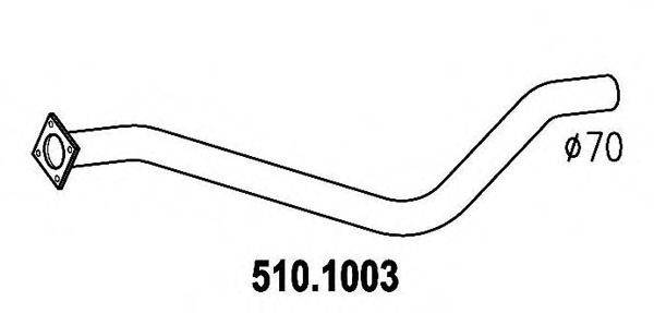 Трубка 510.1003 ASSO