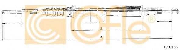 Трос 17.0356 COFLE