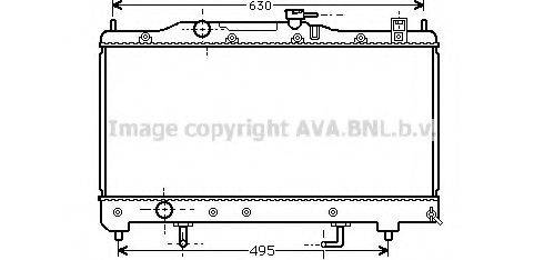 Радиатор, охлаждение двигателя ADT39852 BLUE PRINT