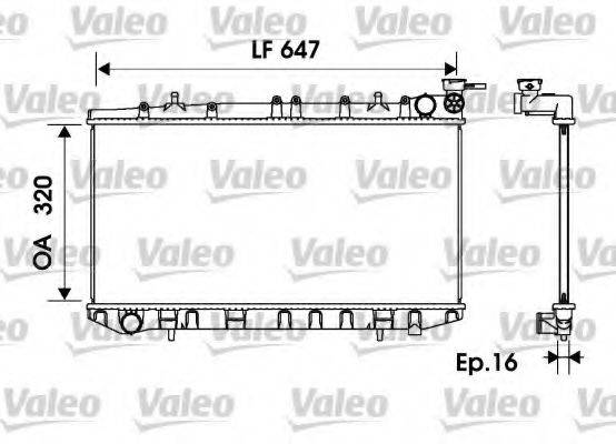 Теплообменник 734151 VALEO