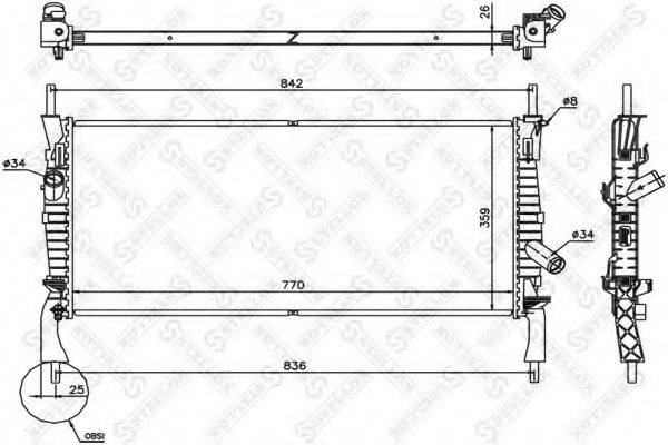 Теплообменник 10-26752-SX STELLOX