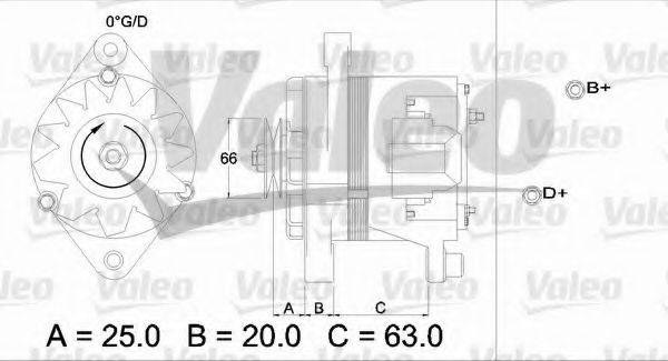 Генератор 436111 VALEO