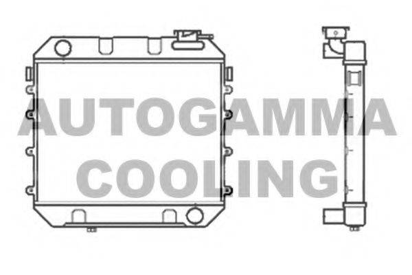 Теплообменник 100679 AUTOGAMMA