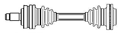Приводной вал 122266 FARCOM