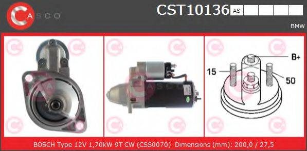 Стартер CST10136AS CASCO