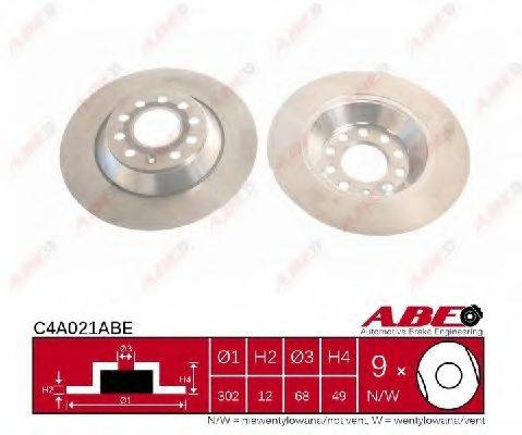 Тормозной диск C4A021ABE ABE