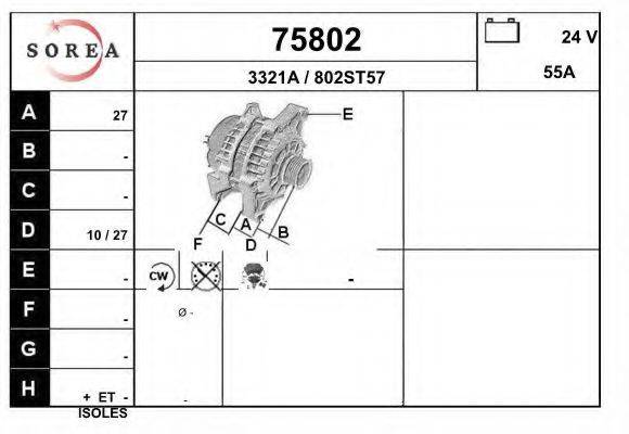 Генератор 75802 EAI