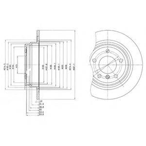 Тормозной диск 27220 LEMFORDER