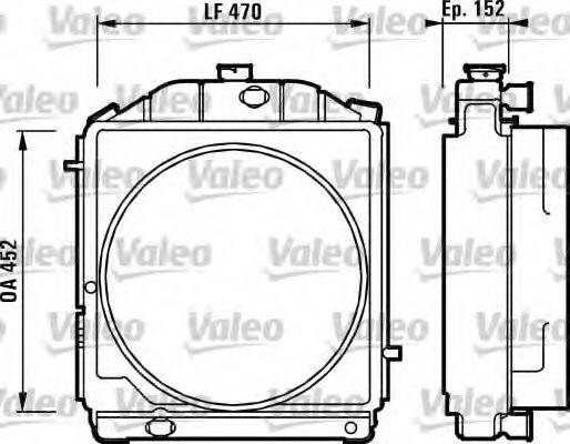Теплообменник 730221 VALEO