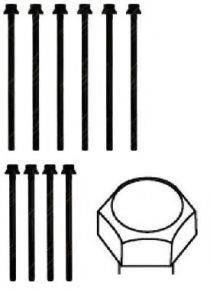 Комплект болтов головки цилидра