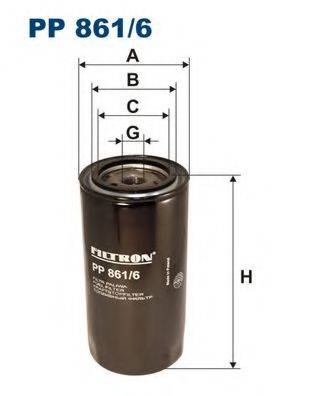 Фильтр топливный PP861/6 FILTRON