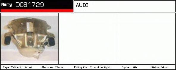 Тормозной суппорт DC81729 REMY