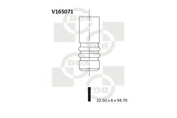 Выпускной клапан V165071 BGA