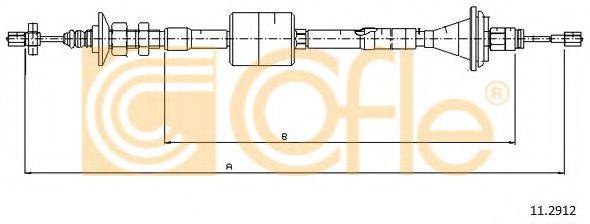 Трос, управление сцеплением 11.2912 COFLE